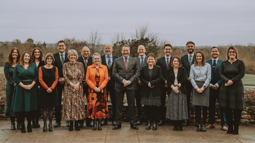 Whole staff shot