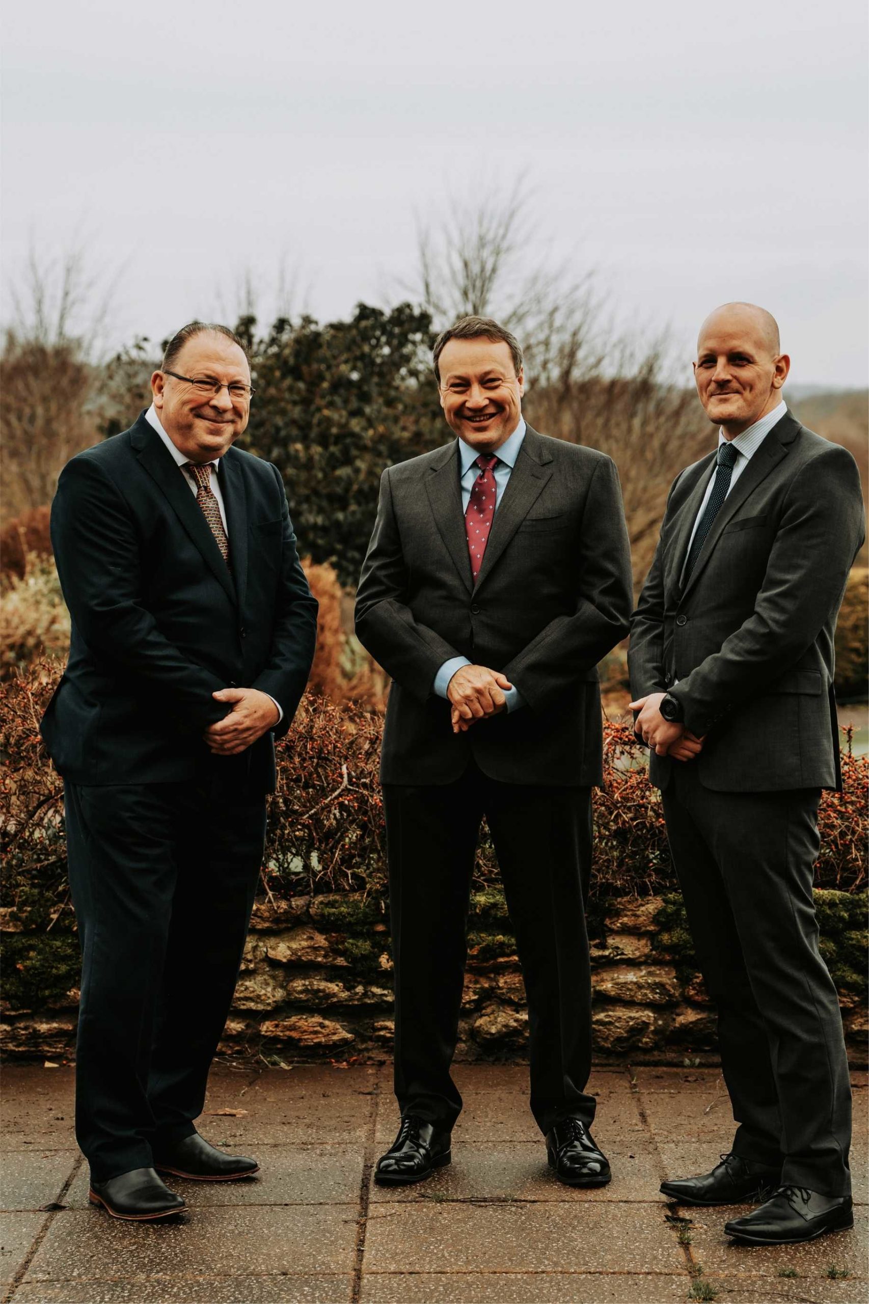 Financial planners Tim, Mike and James